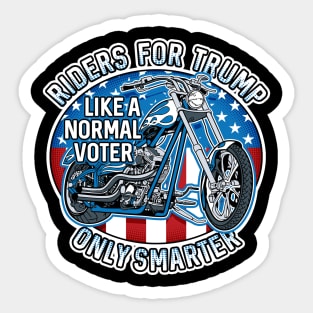 Riders For Trump Election 2020 Sticker